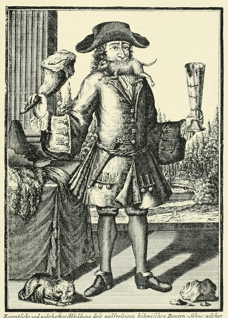 An illustration from Wunder, Wundergeburt und Wundergestalt in Einblattdrucken des fünfzehnten bis achtzehnten Jahrhunderts; kulturhistorische Studie, 1921, leaf 237