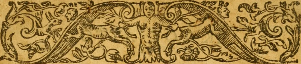 An illustration from Xenophontos Kyrou paideias biblia e. = Xenophontis De Cyri institutione libri octo, 1613, leaf 4