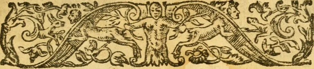 An illustration from Xenophontos Kyrou paideias biblia e. = Xenophontis De Cyri institutione libri octo, 1613, leaf 66