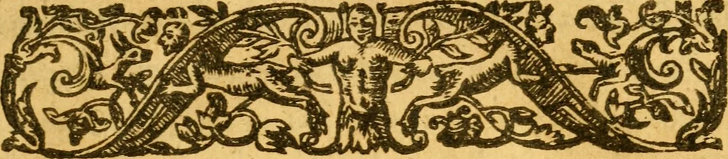 An illustration from Xenophontos Kyrou paideias biblia e. = Xenophontis De Cyri institutione libri octo, 1613, leaf 8