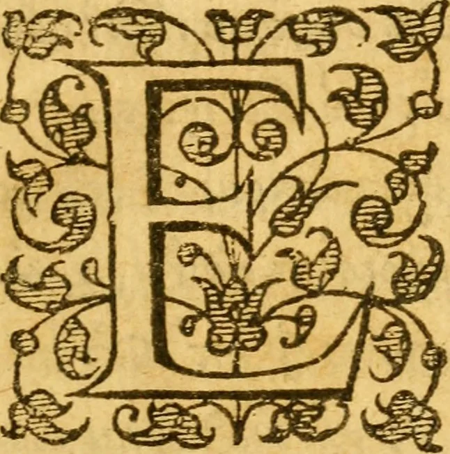 An illustration from Xenophontos Kyrou paideias biblia e. = Xenophontis De Cyri institutione libri octo, 1613, leaf 8