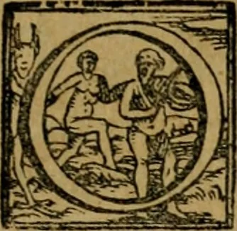 An illustration from XII. primorvm Caesarvm et LXIIII ipsorvm vxorvm et parentum ex antiquis numismatibus, in aere incisae, effigies : atque eorundem earundemque vitae & res gestae, ex varijs authoribus collectae per Levinvm Hvlsivm .., 1597, leaf 34