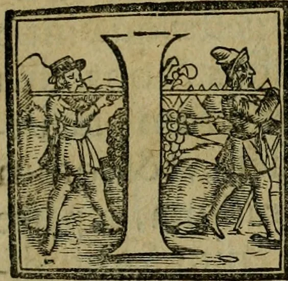 An illustration from XII. primorvm Caesarvm et LXIIII ipsorvm vxorvm et parentum ex antiquis numismatibus, in aere incisae, effigies : atque eorundem earundemque vitae & res gestae, ex varijs authoribus collectae per Levinvm Hvlsivm .., 1597, leaf 6