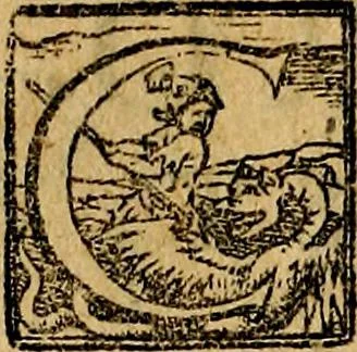 An illustration from XII primorvm Caesarvm et LXIIII. Ipsorvm vxorvm et parentum ex antiquis numismatibus, in aere incisae, effigies: atque eorundem earundemque vitae & res gestae, ex varijs authoribus, 1597, leaf 107