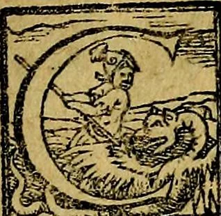 An illustration from XII primorvm Caesarvm et LXIIII. Ipsorvm vxorvm et parentum ex antiquis numismatibus, in aere incisae, effigies: atque eorundem earundemque vitae & res gestae, ex varijs authoribus, 1597, leaf 24