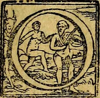 An illustration from XII primorvm Caesarvm et LXIIII. Ipsorvm vxorvm et parentum ex antiquis numismatibus, in aere incisae, effigies: atque eorundem earundemque vitae & res gestae, ex varijs authoribus, 1597, leaf 36