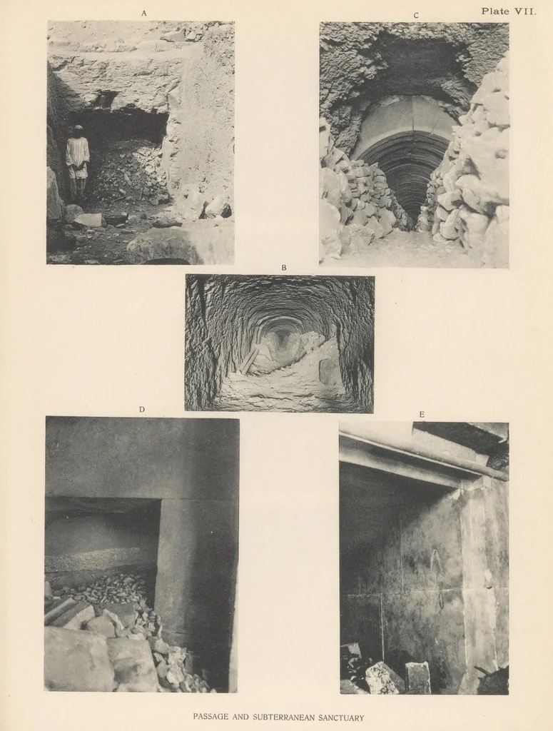 An illustration from The XIth dynasty temple at Deir el-Bahari, 1907, leaf 59