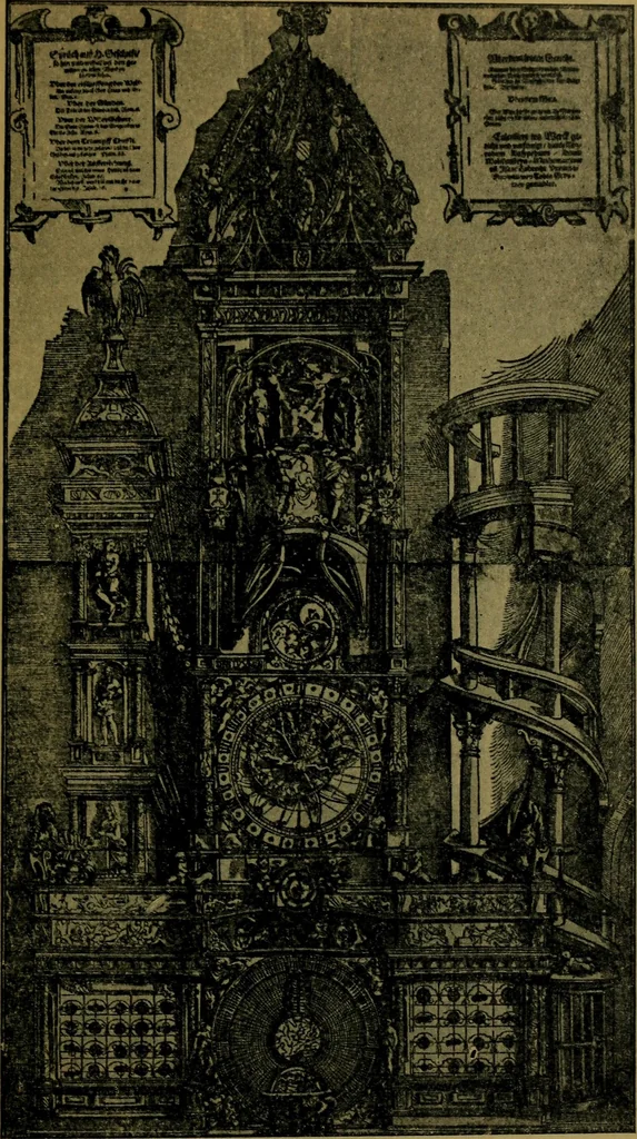 An illustration from XIV [i.e. Vierzehnter] Verbandstag Verband deutscher Juweliere, Gold- & Silberschmiede Strassburg, vom 7.-11. August 1914 : verbunden mit einer Ausstellung alter & neuer Goldschmiedearbeiten und Uhren, 1914, leaf 114