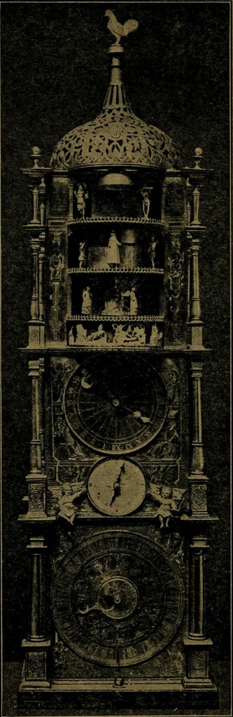 An illustration from XIV [i.e. Vierzehnter] Verbandstag Verband deutscher Juweliere, Gold- & Silberschmiede Strassburg, vom 7.-11. August 1914 : verbunden mit einer Ausstellung alter & neuer Goldschmiedearbeiten und Uhren, 1914, leaf 121