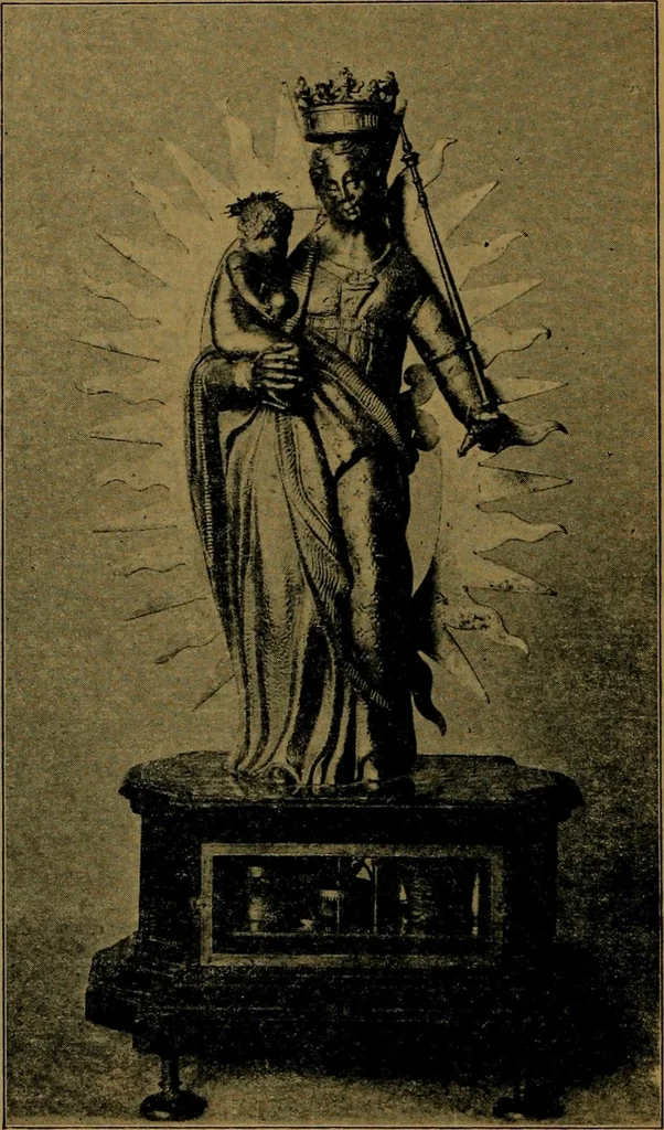 An illustration from XIV [i.e. Vierzehnter] Verbandstag Verband deutscher Juweliere, Gold- & Silberschmiede Strassburg, vom 7.-11. August 1914 : verbunden mit einer Ausstellung alter & neuer Goldschmiedearbeiten und Uhren, 1914, leaf 133