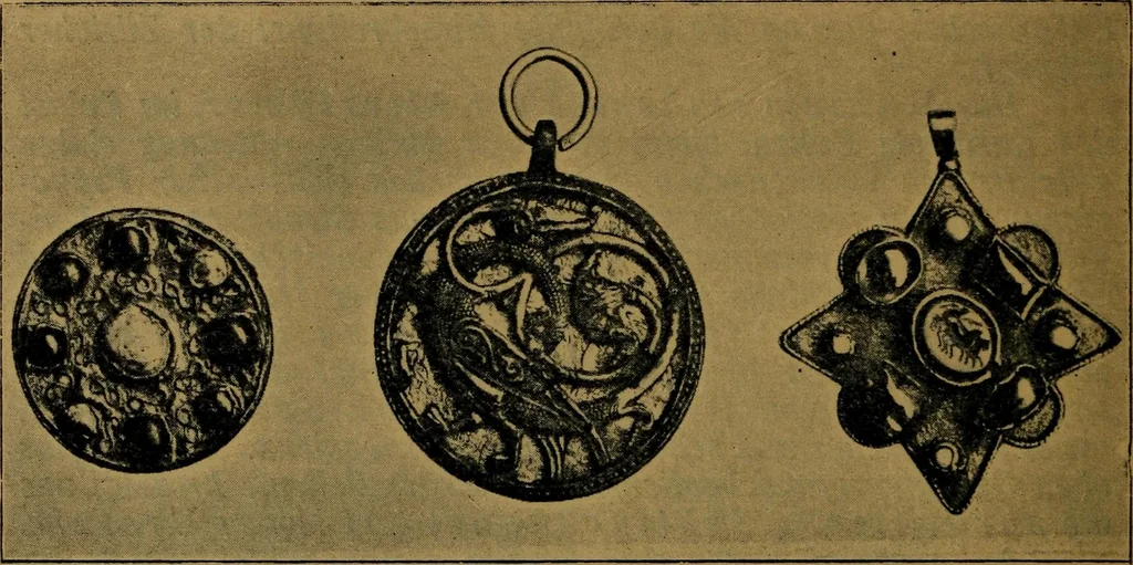 An illustration from XIV [i.e. Vierzehnter] Verbandstag Verband deutscher Juweliere, Gold- & Silberschmiede Strassburg, vom 7.-11. August 1914 : verbunden mit einer Ausstellung alter & neuer Goldschmiedearbeiten und Uhren, 1914, leaf 29
