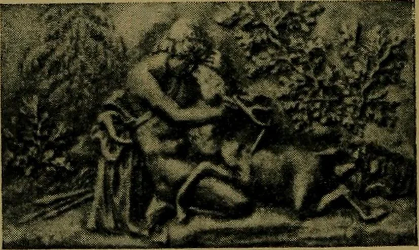 An illustration from XIV [i.e. Vierzehnter] Verbandstag Verband deutscher Juweliere, Gold- & Silberschmiede Strassburg, vom 7.-11. August 1914 : verbunden mit einer Ausstellung alter & neuer Goldschmiedearbeiten und Uhren, 1914, leaf 67