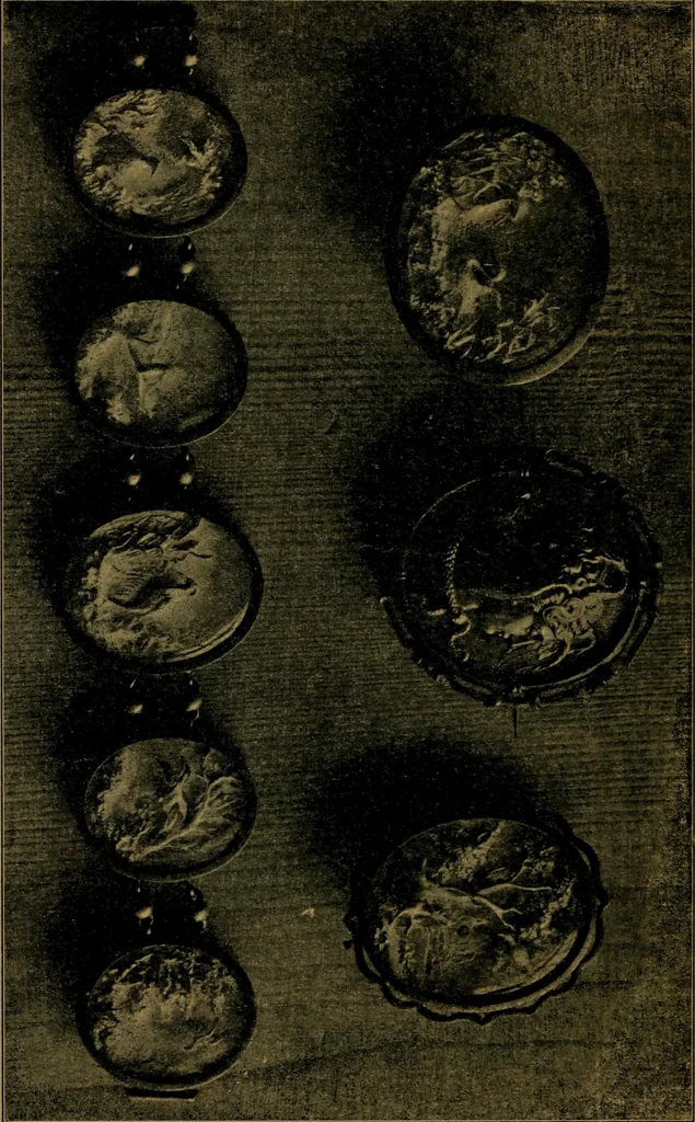 An illustration from XIV [i.e. Vierzehnter] Verbandstag Verband deutscher Juweliere, Gold- & Silberschmiede Strassburg, vom 7.-11. August 1914 : verbunden mit einer Ausstellung alter & neuer Goldschmiedearbeiten und Uhren, 1914, leaf 69