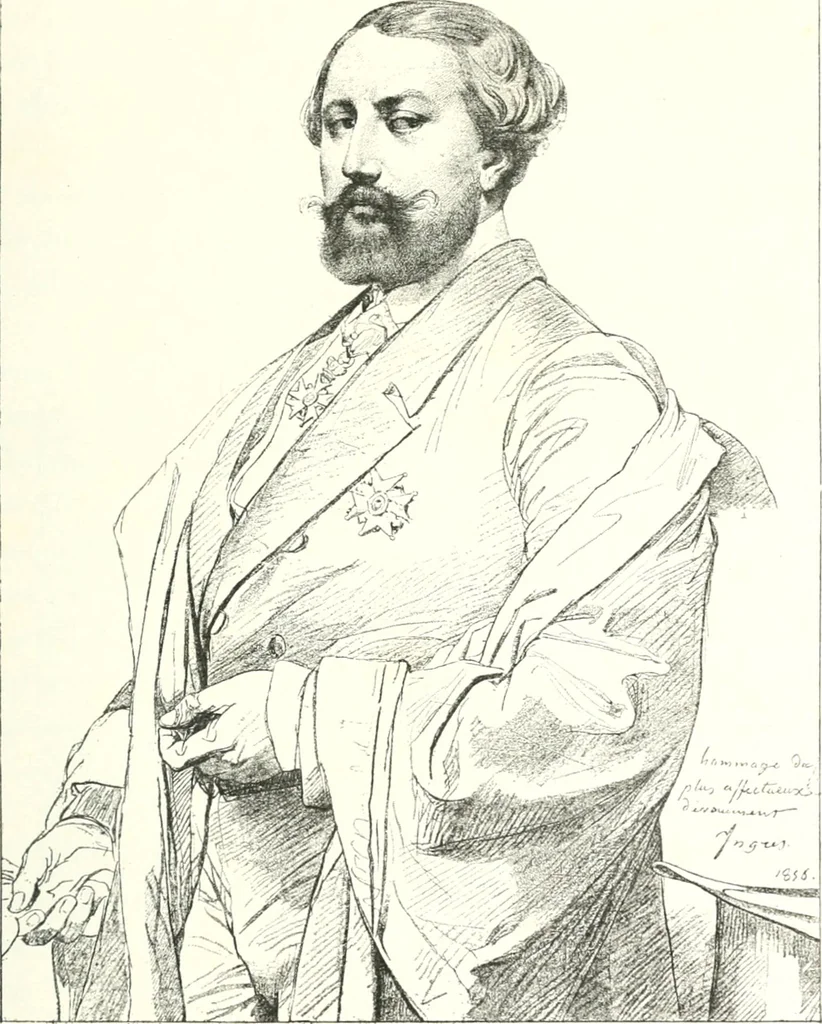 An illustration from XIXe [i.e. Dix-neuvième] siècle (en France); classes - moeurs - usages - costumes - inventions. Ouvrage illustré d'un front. chromotypographique, de 16 planches coloriées aux patrons, de 36 entetes et lettres ornées et de 487 gravures (dont 24 tirées hors texte) d'après les principaux artistes du siècle, 1893, leaf 130