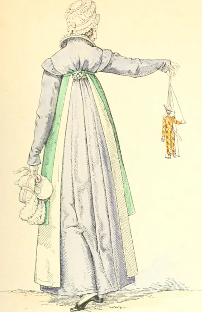 An illustration from XIXe [i.e. Dix-neuvième] siècle (en France); classes - moeurs - usages - costumes - inventions. Ouvrage illustré d'un front. chromotypographique, de 16 planches coloriées aux patrons, de 36 entetes et lettres ornées et de 487 gravures (dont 24 tirées hors texte) d'après les principaux artistes du siècle, 1893, leaf 212
