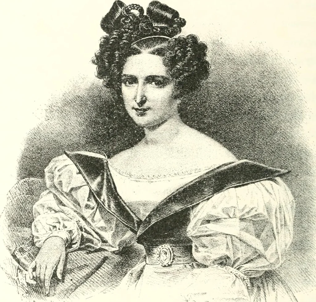 An illustration from XIXe [i.e. Dix-neuvième] siècle (en France); classes - moeurs - usages - costumes - inventions. Ouvrage illustré d'un front. chromotypographique, de 16 planches coloriées aux patrons, de 36 entetes et lettres ornées et de 487 gravures (dont 24 tirées hors texte) d'après les principaux artistes du siècle, 1893, leaf 219