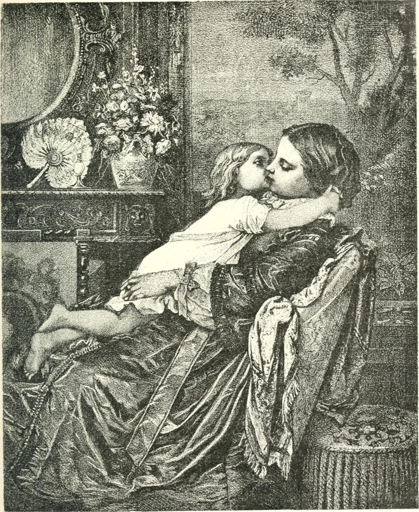 An illustration from XIXe [i.e. Dix-neuvième] siècle (en France); classes - moeurs - usages - costumes - inventions. Ouvrage illustré d'un front. chromotypographique, de 16 planches coloriées aux patrons, de 36 entetes et lettres ornées et de 487 gravures (dont 24 tirées hors texte) d'après les principaux artistes du siècle, 1893, leaf 246