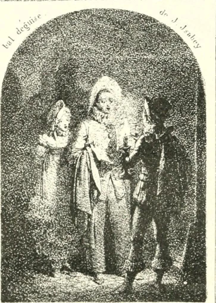 An illustration from XIXe [i.e. Dix-neuvième] siècle (en France); classes - moeurs - usages - costumes - inventions. Ouvrage illustré d'un front. chromotypographique, de 16 planches coloriées aux patrons, de 36 entetes et lettres ornées et de 487 gravures (dont 24 tirées hors texte) d'après les principaux artistes du siècle, 1893, leaf 287