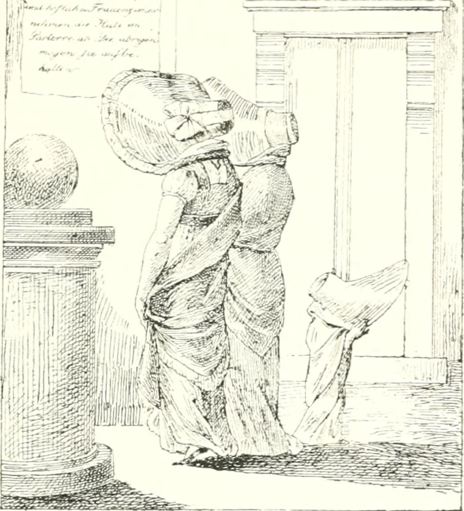 An illustration from XIXe [i.e. Dix-neuvième] siècle (en France); classes - moeurs - usages - costumes - inventions. Ouvrage illustré d'un front. chromotypographique, de 16 planches coloriées aux patrons, de 36 entetes et lettres ornées et de 487 gravures (dont 24 tirées hors texte) d'après les principaux artistes du siècle, 1893, leaf 344