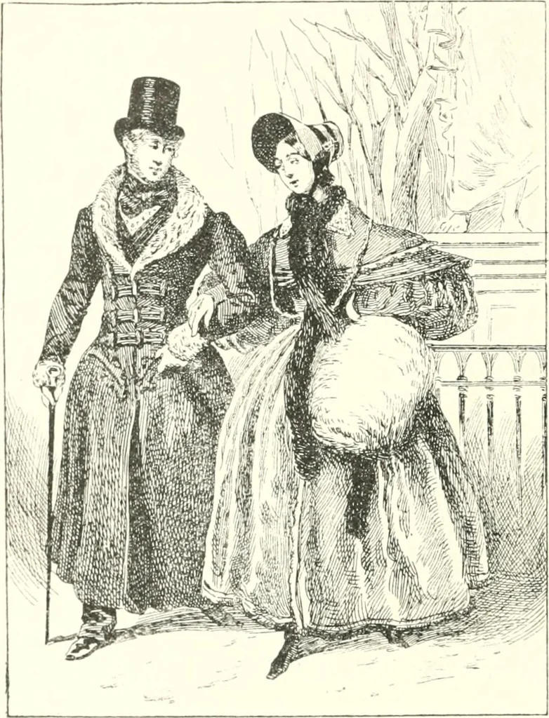 An illustration from XIXe [i.e. Dix-neuvième] siècle (en France); classes - moeurs - usages - costumes - inventions. Ouvrage illustré d'un front. chromotypographique, de 16 planches coloriées aux patrons, de 36 entetes et lettres ornées et de 487 gravures (dont 24 tirées hors texte) d'après les principaux artistes du siècle, 1893, leaf 359