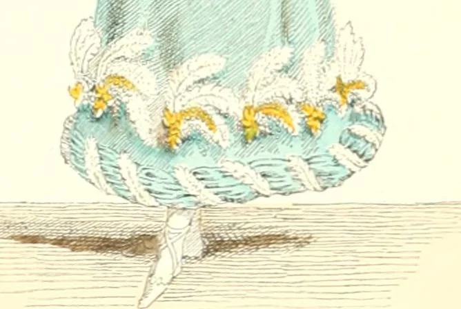An illustration from XIXe [i.e. Dix-neuvième] siècle (en France); classes - moeurs - usages - costumes - inventions. Ouvrage illustré d'un front. chromotypographique, de 16 planches coloriées aux patrons, de 36 entetes et lettres ornées et de 487 gravures (dont 24 tirées hors texte) d'après les principaux artistes du siècle, 1893, leaf 362
