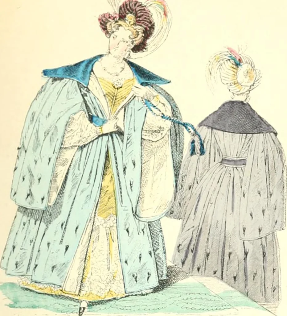 An illustration from XIXe [i.e. Dix-neuvième] siècle (en France); classes - moeurs - usages - costumes - inventions. Ouvrage illustré d'un front. chromotypographique, de 16 planches coloriées aux patrons, de 36 entetes et lettres ornées et de 487 gravures (dont 24 tirées hors texte) d'après les principaux artistes du siècle, 1893, leaf 382