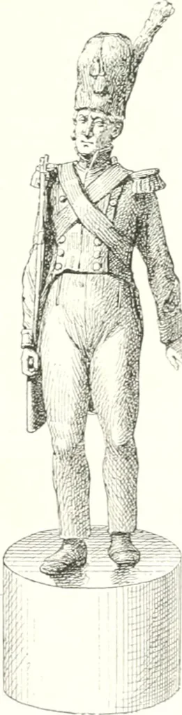 An illustration from XIXe [i.e. Dix-neuvième] siècle (en France); classes - moeurs - usages - costumes - inventions. Ouvrage illustré d'un front. chromotypographique, de 16 planches coloriées aux patrons, de 36 entetes et lettres ornées et de 487 gravures (dont 24 tirées hors texte) d'après les principaux artistes du siècle, 1893, leaf 424