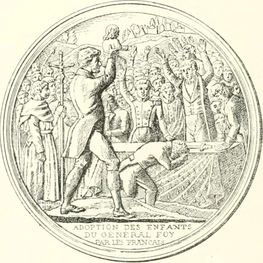 An illustration from XIXe [i.e. Dix-neuvième] siècle (en France); classes - moeurs - usages - costumes - inventions. Ouvrage illustré d'un front. chromotypographique, de 16 planches coloriées aux patrons, de 36 entetes et lettres ornées et de 487 gravures (dont 24 tirées hors texte) d'après les principaux artistes du siècle, 1893, leaf 455