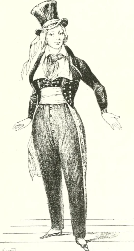 An illustration from XIXe [i.e. Dix-neuvième] siècle (en France); classes - moeurs - usages - costumes - inventions. Ouvrage illustré d'un front. chromotypographique, de 16 planches coloriées aux patrons, de 36 entetes et lettres ornées et de 487 gravures (dont 24 tirées hors texte) d'après les principaux artistes du siècle, 1893, leaf 476