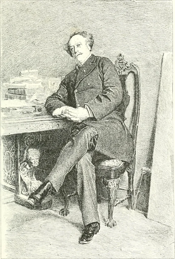 An illustration from XIXe [i.e. Dix-neuvième] siècle (en France); classes - moeurs - usages - costumes - inventions. Ouvrage illustré d'un front. chromotypographique, de 16 planches coloriées aux patrons, de 36 entetes et lettres ornées et de 487 gravures (dont 24 tirées hors texte) d'après les principaux artistes du siècle, 1893, leaf 478