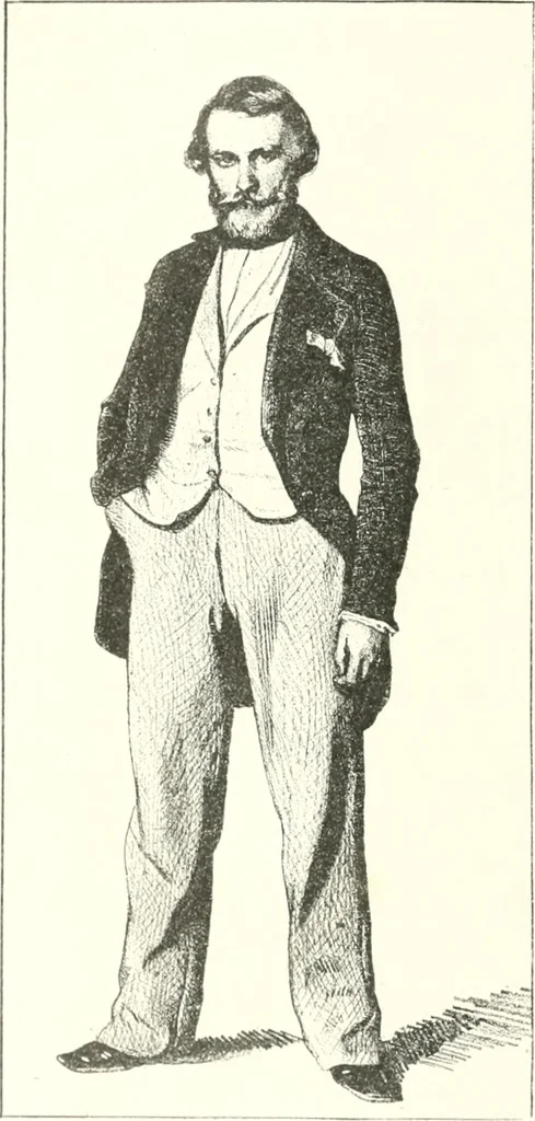An illustration from XIXe [i.e. Dix-neuvième] siècle (en France); classes - moeurs - usages - costumes - inventions. Ouvrage illustré d'un front. chromotypographique, de 16 planches coloriées aux patrons, de 36 entetes et lettres ornées et de 487 gravures (dont 24 tirées hors texte) d'après les principaux artistes du siècle, 1893, leaf 489
