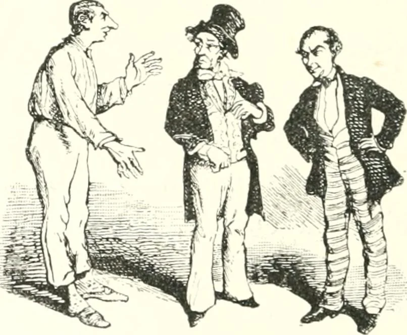 An illustration from XIXe [i.e. Dix-neuvième] siècle (en France); classes - moeurs - usages - costumes - inventions. Ouvrage illustré d'un front. chromotypographique, de 16 planches coloriées aux patrons, de 36 entetes et lettres ornées et de 487 gravures (dont 24 tirées hors texte) d'après les principaux artistes du siècle, 1893, leaf 523
