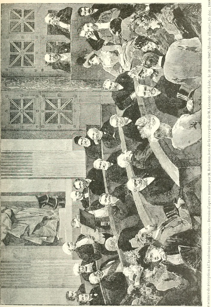 An illustration from XIXe [i.e. Dix-neuvième] siècle (en France); classes - moeurs - usages - costumes - inventions. Ouvrage illustré d'un front. chromotypographique, de 16 planches coloriées aux patrons, de 36 entetes et lettres ornées et de 487 gravures (dont 24 tirées hors texte) d'après les principaux artistes du siècle, 1893, leaf 562
