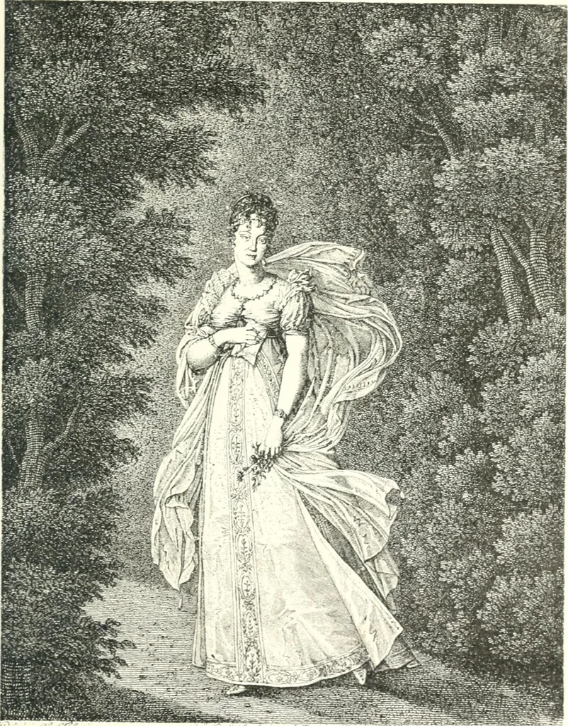 An illustration from XIXe [i.e. Dix-neuvième] siècle (en France); classes - moeurs - usages - costumes - inventions. Ouvrage illustré d'un front. chromotypographique, de 16 planches coloriées aux patrons, de 36 entetes et lettres ornées et de 487 gravures (dont 24 tirées hors texte) d'après les principaux artistes du siècle, 1893, leaf 64