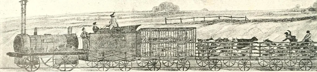 An illustration from XIXe [i.e. Dix-neuvième] siècle (en France); classes - moeurs - usages - costumes - inventions. Ouvrage illustré d'un front. chromotypographique, de 16 planches coloriées aux patrons, de 36 entetes et lettres ornées et de 487 gravures (dont 24 tirées hors texte) d'après les principaux artistes du siècle, 1893, leaf 667