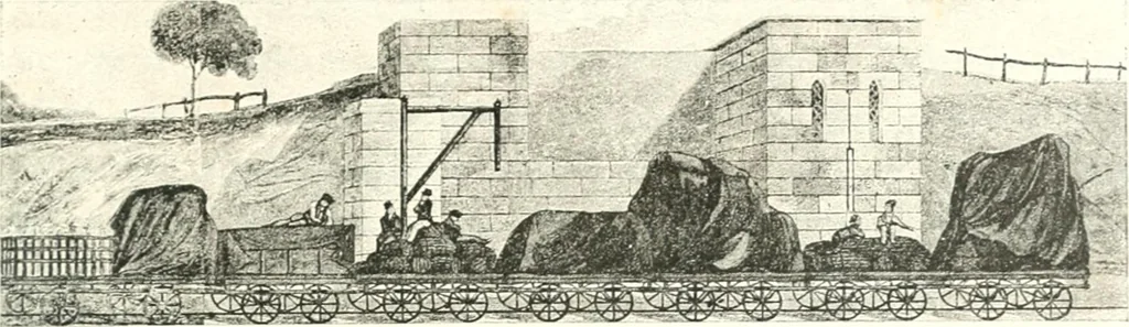An illustration from XIXe [i.e. Dix-neuvième] siècle (en France); classes - moeurs - usages - costumes - inventions. Ouvrage illustré d'un front. chromotypographique, de 16 planches coloriées aux patrons, de 36 entetes et lettres ornées et de 487 gravures (dont 24 tirées hors texte) d'après les principaux artistes du siècle, 1893, leaf 668