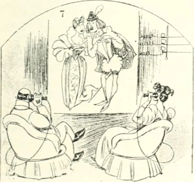 An illustration from XIXe [i.e. Dix-neuvième] siècle (en France); classes - moeurs - usages - costumes - inventions. Ouvrage illustré d'un front. chromotypographique, de 16 planches coloriées aux patrons, de 36 entetes et lettres ornées et de 487 gravures (dont 24 tirées hors texte) d'après les principaux artistes du siècle, 1893, leaf 764