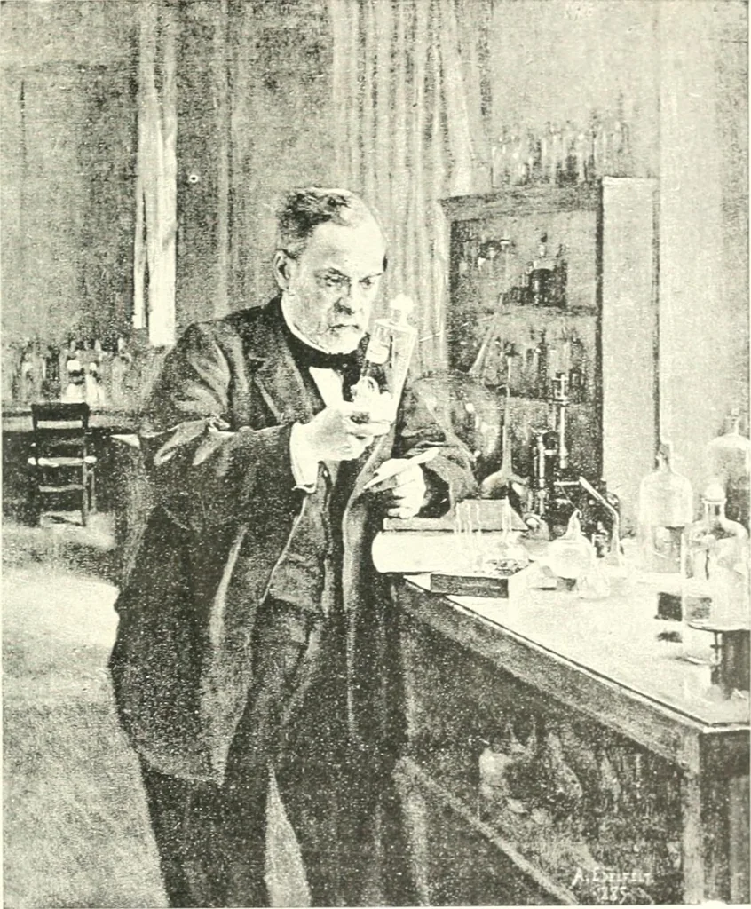 An illustration from XIXe [i.e. Dix-neuvième] siècle (en France); classes - moeurs - usages - costumes - inventions. Ouvrage illustré d'un front. chromotypographique, de 16 planches coloriées aux patrons, de 36 entetes et lettres ornées et de 487 gravures (dont 24 tirées hors texte) d'après les principaux artistes du siècle, 1893, leaf 774
