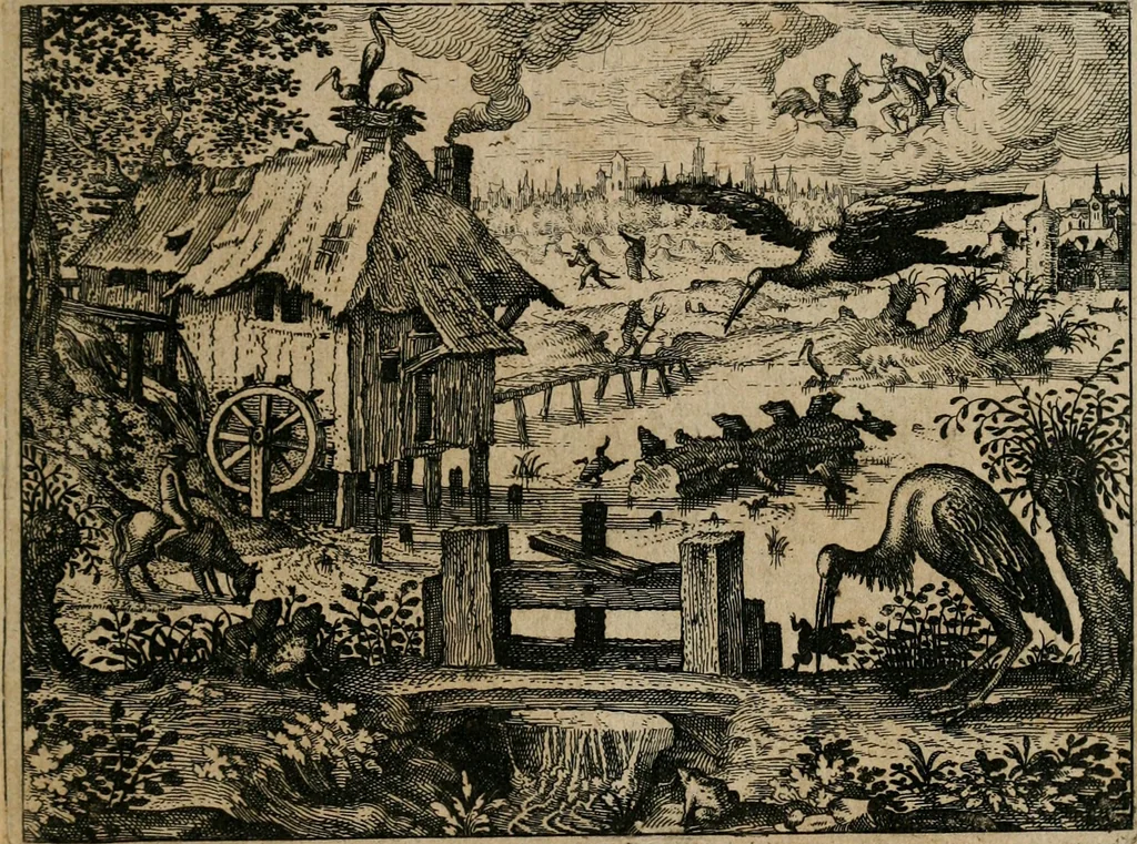 An illustration from XL [i.e. Quadraginta] emblemata miscella nova : Das ist : XL. underschiedliche Auszerlesene newradierte Kunststuck, 1622, leaf 22