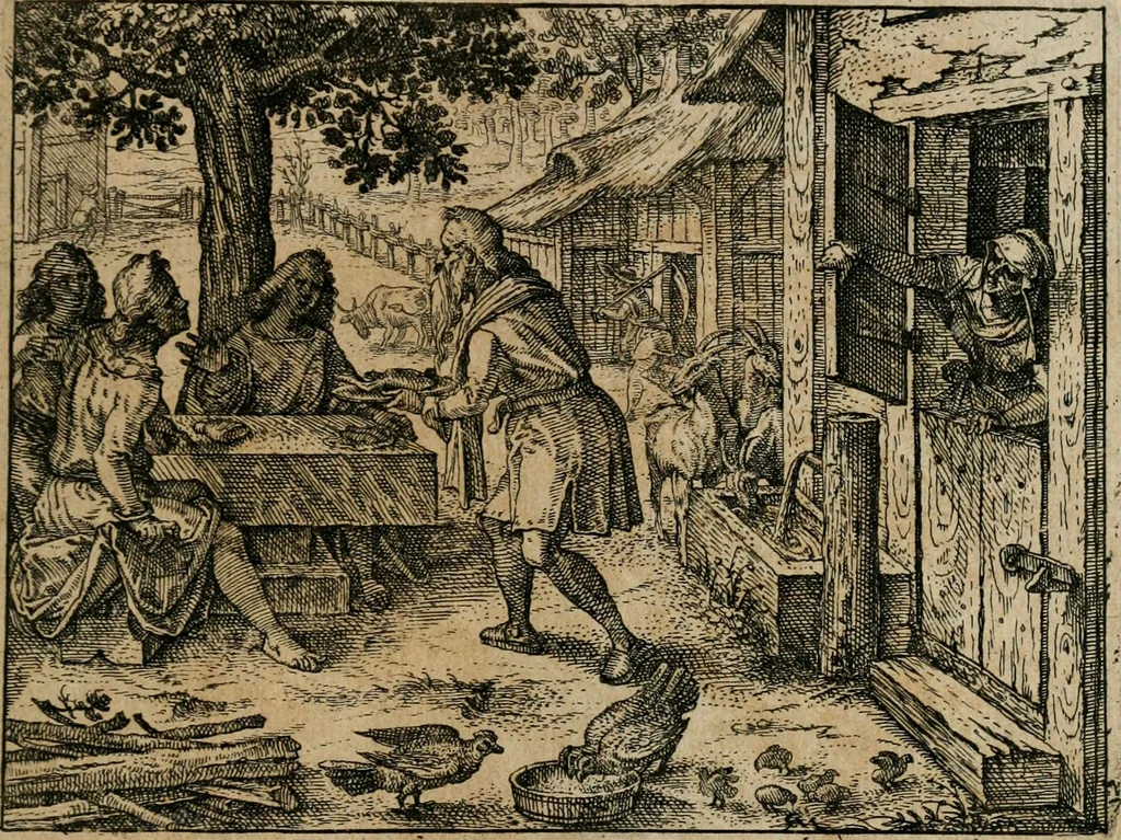 An illustration from XL [i.e. Quadraginta] emblemata miscella nova : Das ist : XL. underschiedliche Auszerlesene newradierte Kunststuck, 1622, leaf 24