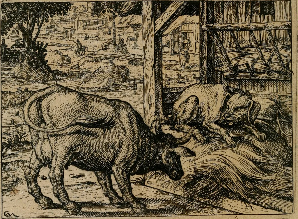 An illustration from XL [i.e. Quadraginta] emblemata miscella nova : Das ist : XL. underschiedliche Auszerlesene newradierte Kunststuck, 1622, leaf 33