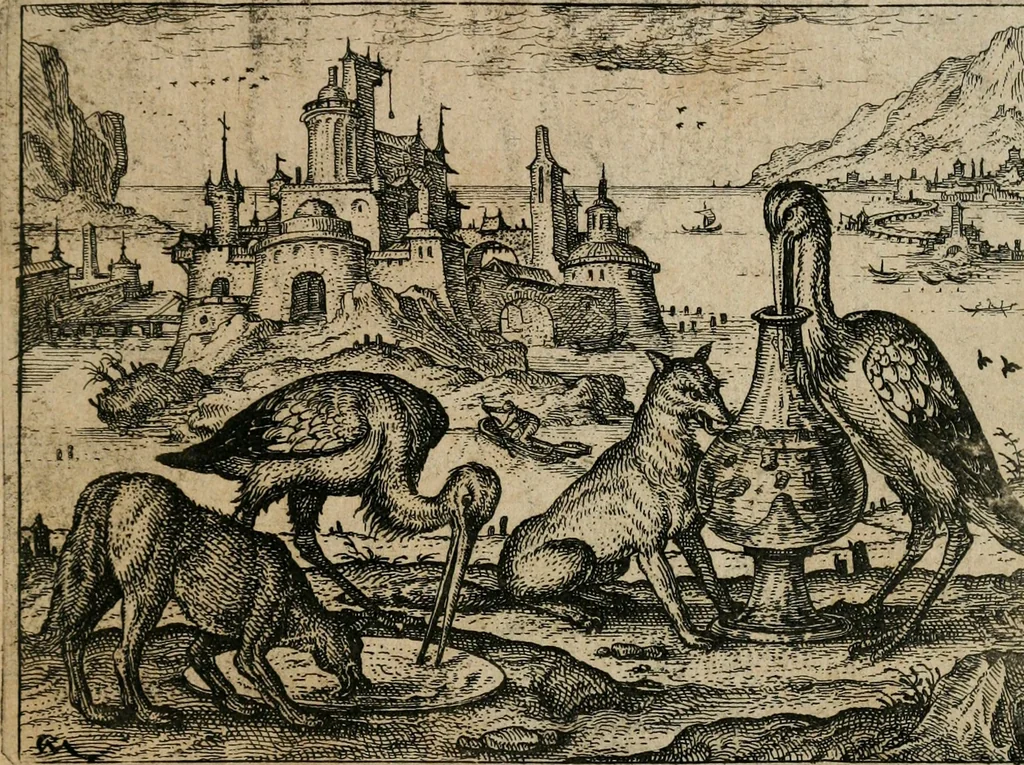 An illustration from XL [i.e. Quadraginta] emblemata miscella nova : Das ist : XL. underschiedliche Auszerlesene newradierte Kunststuck, 1622, leaf 44
