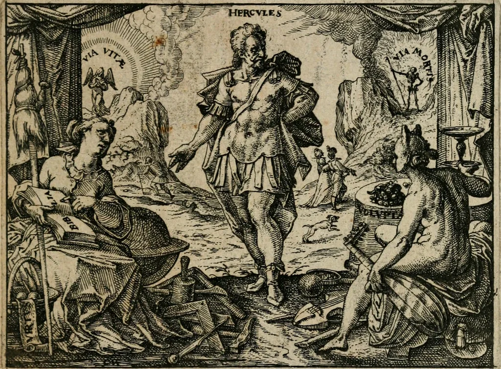 An illustration from XL [i.e. Quadraginta] emblemata miscella nova : Das ist : XL. underschiedliche Auszerlesene newradierte Kunststuck, 1622, leaf 50