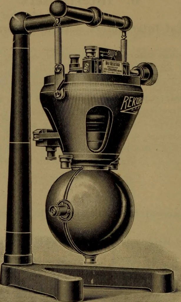 An illustration from X-ray apparatus : complete outfits and accessories for X-ray laboratories, 1908, leaf 17