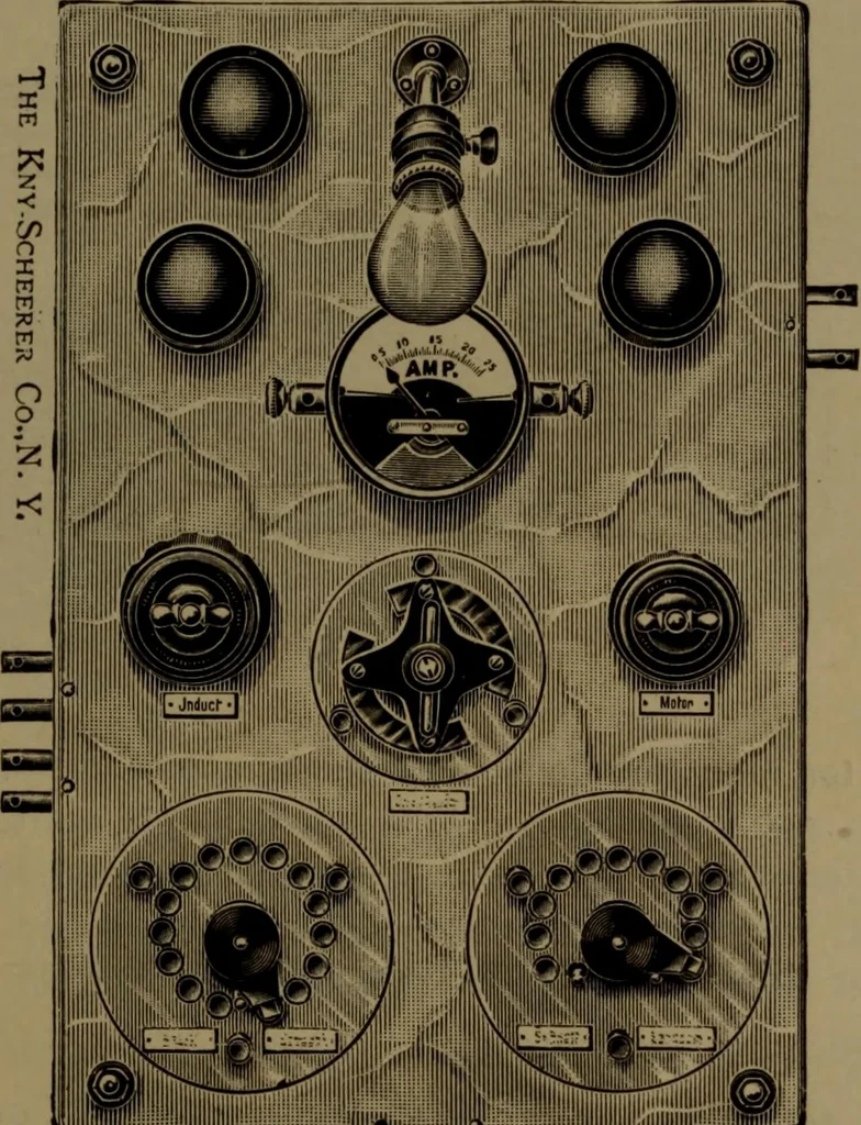 An illustration from X-ray apparatus : complete outfits and accessories for X-ray laboratories, 1908, leaf 20