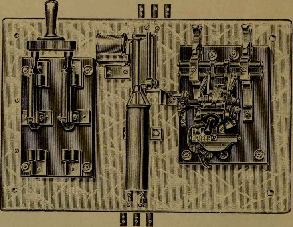 An illustration from X-ray apparatus : complete outfits and accessories for X-ray laboratories, 1908, leaf 23