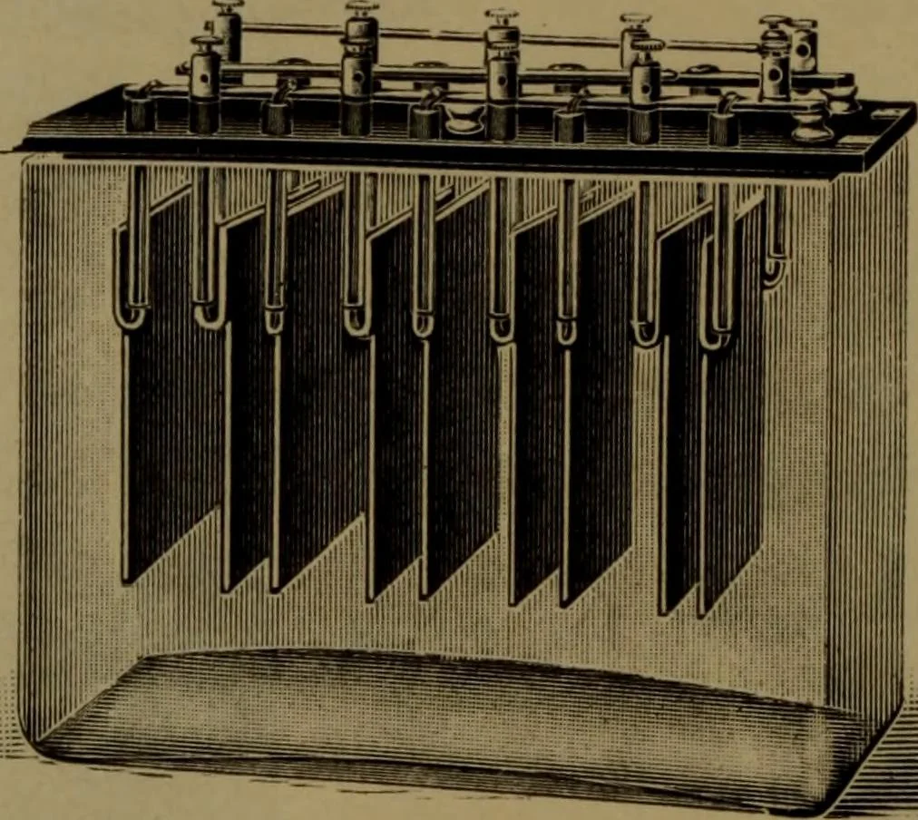 An illustration from X-ray apparatus : complete outfits and accessories for X-ray laboratories, 1908, leaf 27