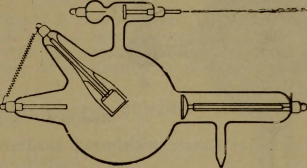 An illustration from X-ray apparatus : complete outfits and accessories for X-ray laboratories, 1908, leaf 28