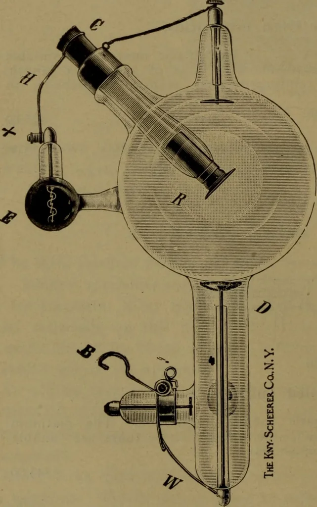 An illustration from X-ray apparatus : complete outfits and accessories for X-ray laboratories, 1908, leaf 29