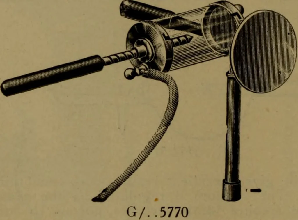 An illustration from X-ray apparatus : complete outfits and accessories for X-ray laboratories, 1908, leaf 31